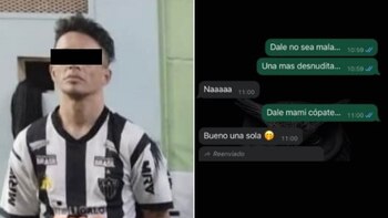 Un preso le pidió fotos