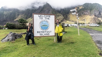 Visitó la isla habitada más