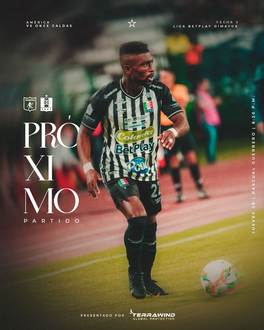 Con Juan David Cuesta, el equipo de Hernán Darío Herrera buscará los tres puntos - crédito @oncecaldas / X