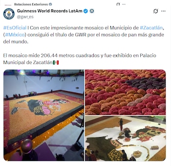 Principalmente mosaicos de pão