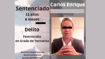Sobreviviente de feminicidio acusa que tres magistrados reclasificaron la acusación de su agresor, Carlos Enrique "N", medida que lo llevará a obtener su libertad. (Foto: Especial)