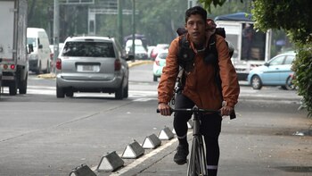 Repartidores de comida- mexico -