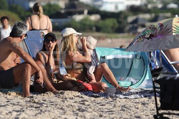 Nicole estuvo disfrutando a pleno