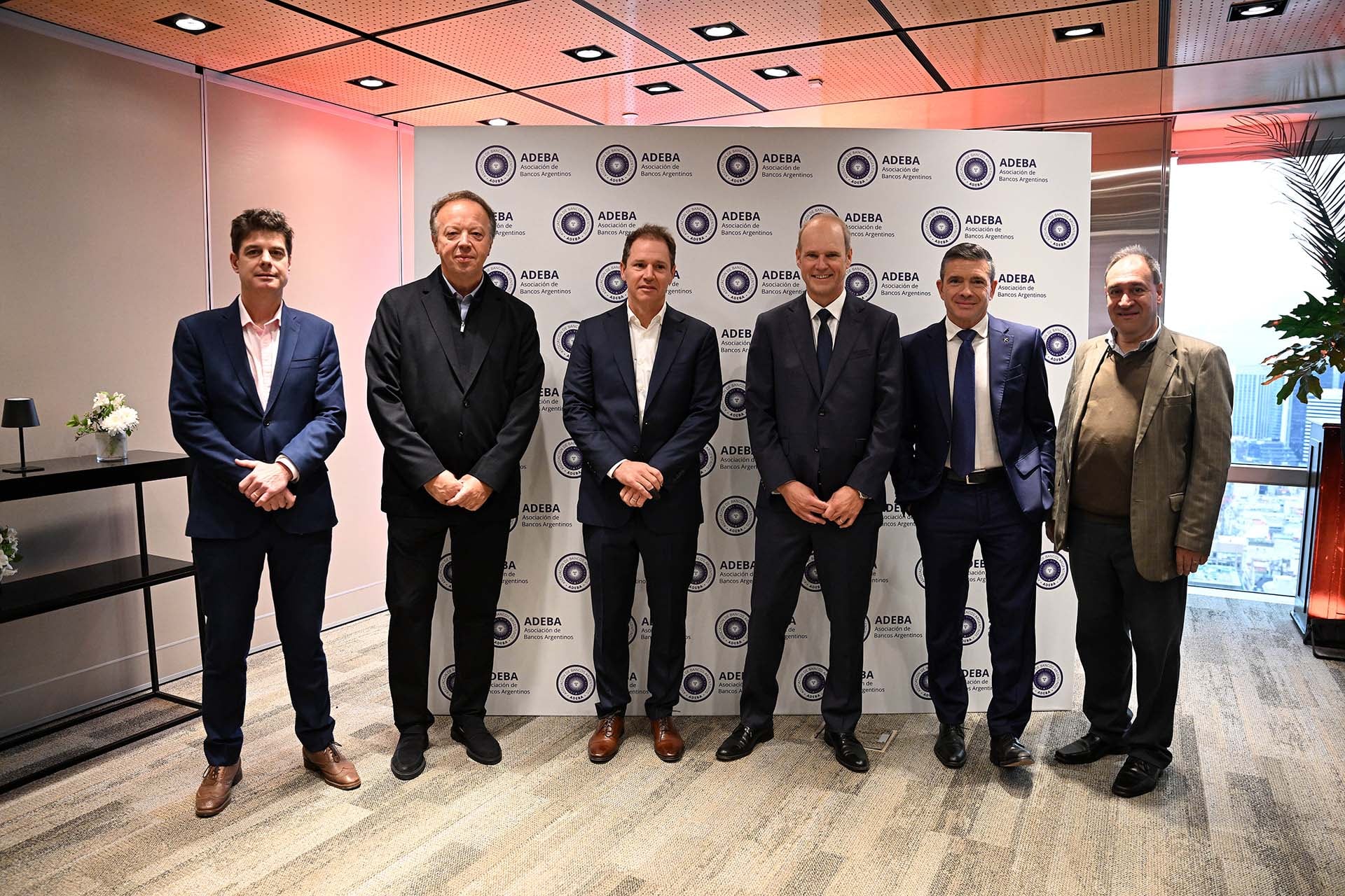 Francisco Olivera, Juan Nápoli, Jorge Brito, Javier Bolzico, Pablo Rosso y Fernando Laborda