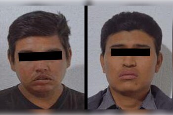 Con una escopeta en mano,