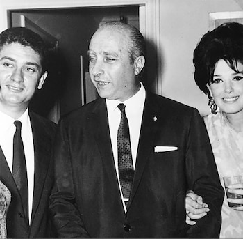 Bordeu, Fangio y Graciela Borges