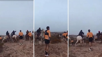 Escándalo en Río Negro: un grupo de jinetes atacó a corredores durante una competencia