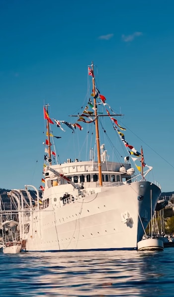 El yate real donde la familia real noruega pasa sus vacaciones (Casa Real noruega)