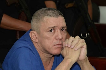 La última foto publica que se conoce de Marvin Vargas Herrera fue tomada durante su segundo juicio el 27 de junio del 2017 (Crpeditos: La Prensa)