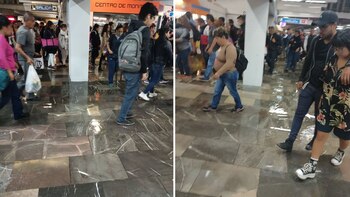 A causa de las fuertes