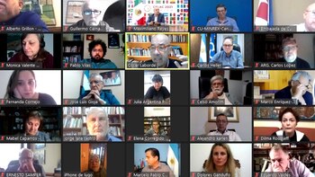 Carlos Heller, Eduardo Valdés y