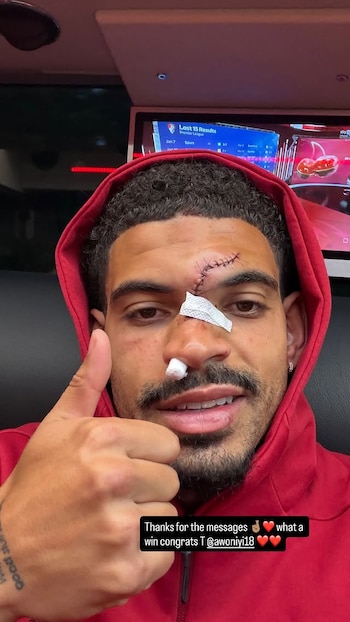 la historia que subió Morgan Gibbs-White