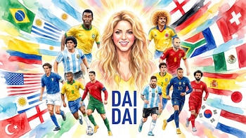 Shakira y la FIFA recaudan más de 40 millones de dólares para la educación infantil con ‘Dai Dai’ y preparan un concurso para que niños bailen en la final junto a la cantante