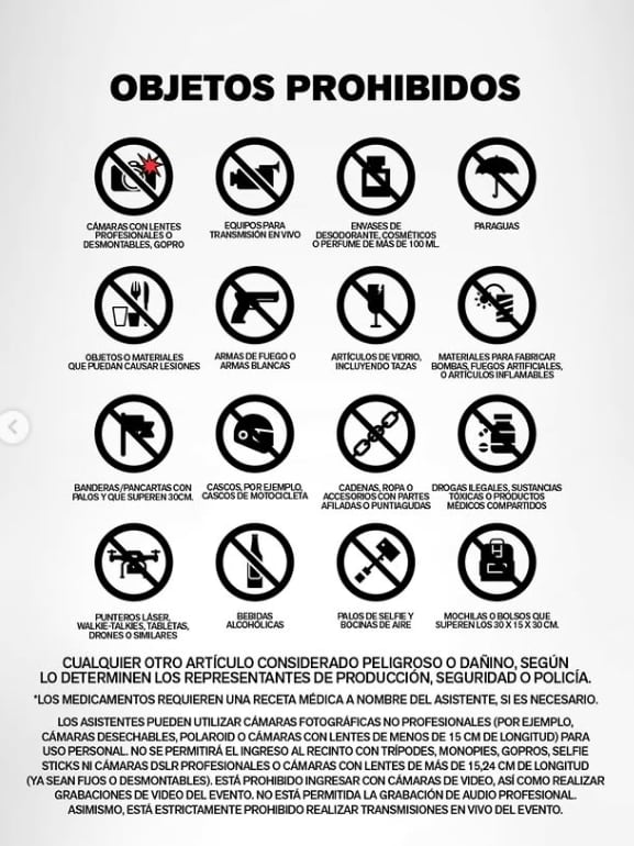 Recomendaciones para el concierto de BTS en San Marcos
