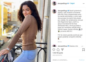 Fue con esta foto que