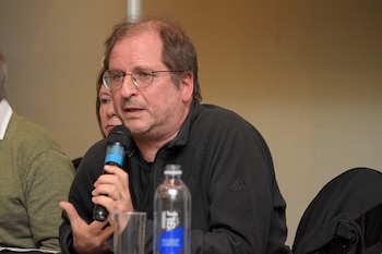 Debate en la Feria, Lucas Llach, Hernán Lombardi, Alejandra Laurencich, Martín Kohan, María O'Donnell