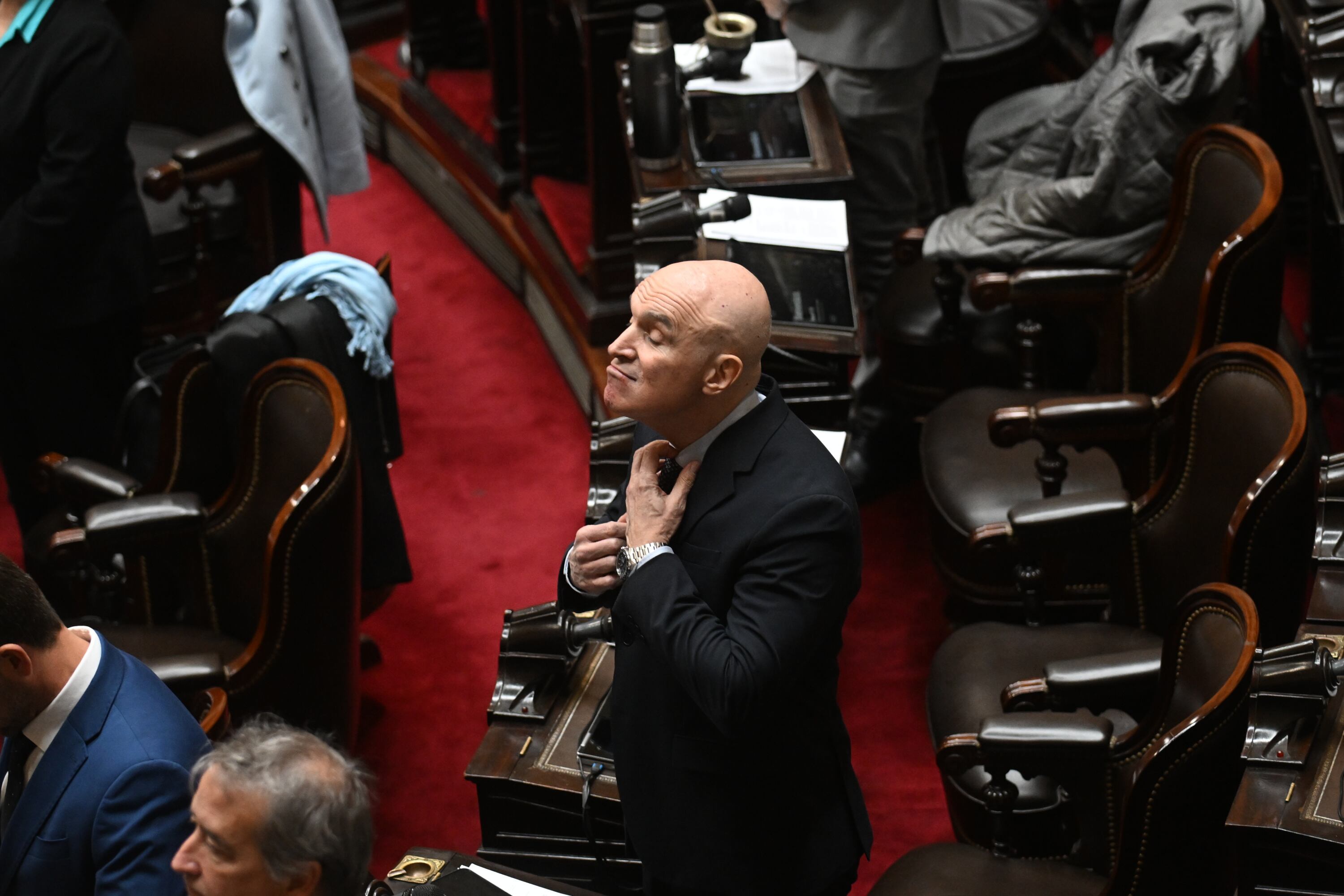 José Luis Espert, a través de su abogado, se opuso el pedido de excarcelación de Mieri (Maximiliano Luna)