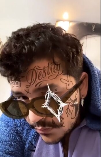 Nodal jugó con un filtró