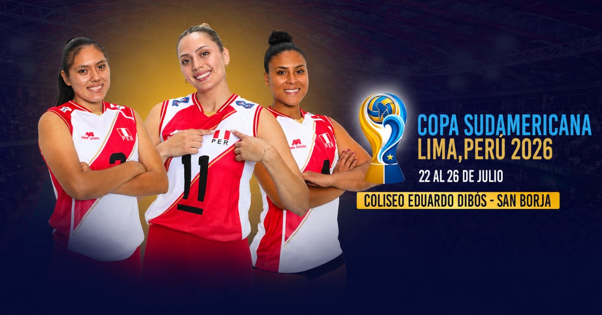 Inicia la Copa Sudamericana de vóley 2026: fixture, formato, clasificación y todo lo que debes saber de la participación de Perú