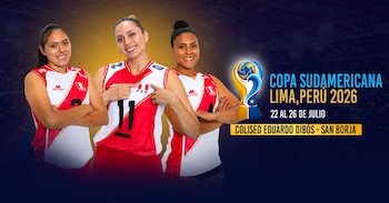 La selección peruana de vóley será local en la Copa Sudamericana y forma parte de parte del Grupo A.