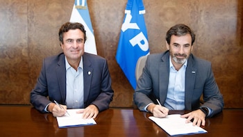 Escuder y Lisandro Deleonardis, presidente