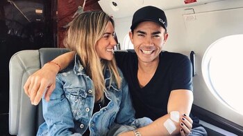 El golfista Camilo Villegas y su esposa María volverán a ser papás tras el fallecimiento de su hija Mía