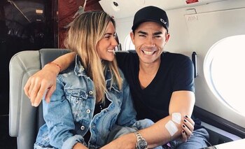 Camilo Villegas y María Ochoa