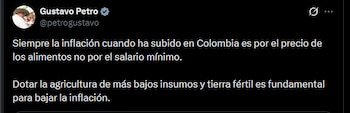 Gustavo Petro dio una serie