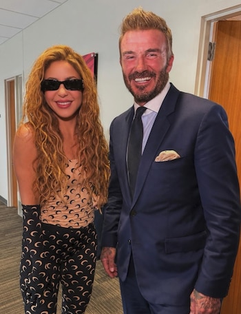 Shakira mostró fotos con los más famosos que pasaron por el Mundial - crédito Shakira / Instagram
