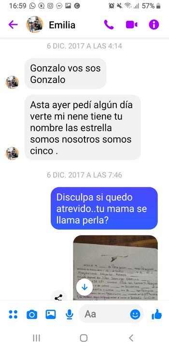 El chat del reencuentro