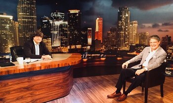 Guillermo Lasso en entrevista con