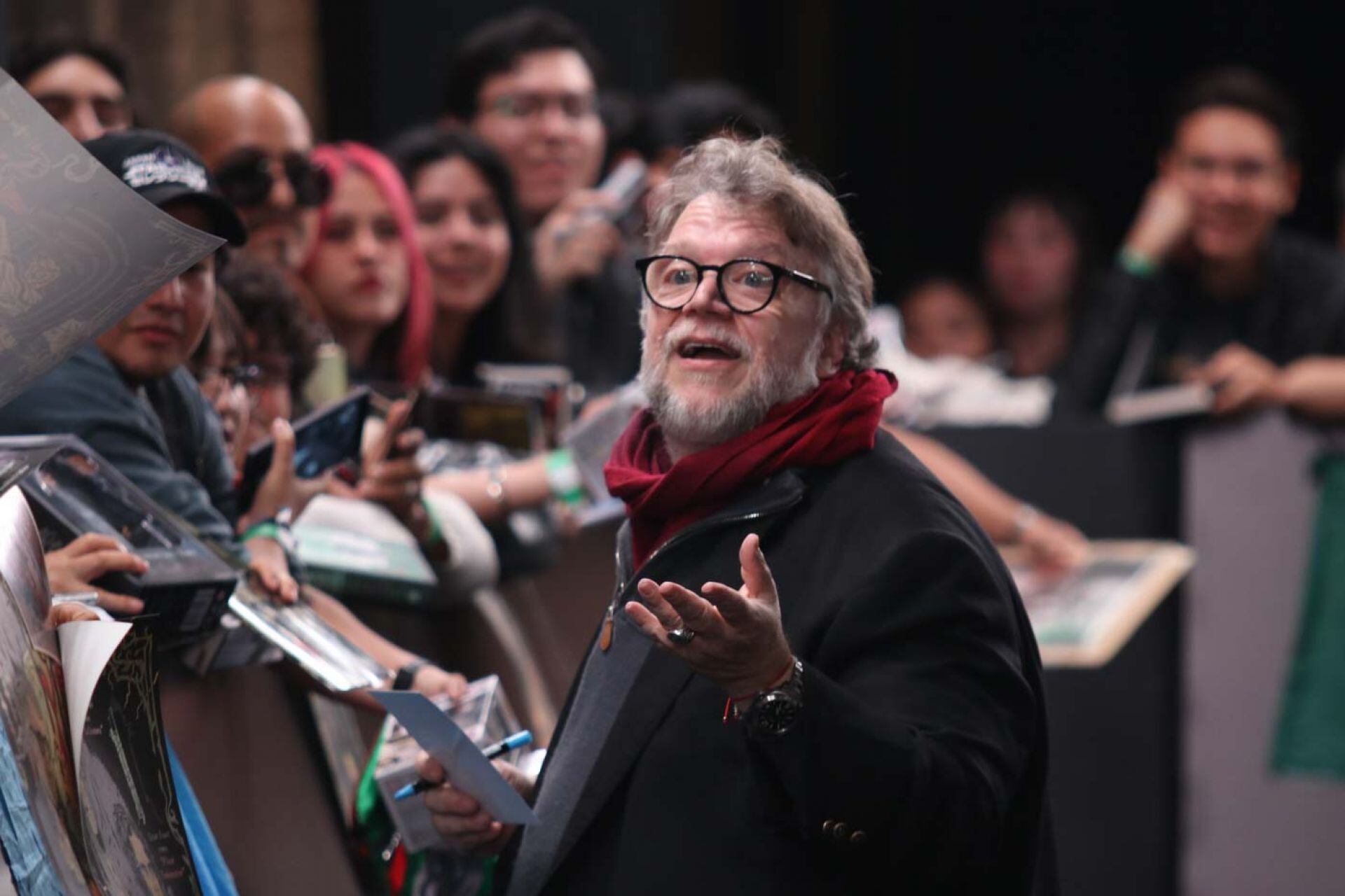 La amistad entre ambos cineastas trascendió la pantalla durante este complicado momento.FOTO: GRACIELA LÓPEZ/CUARTOSCURO.COM