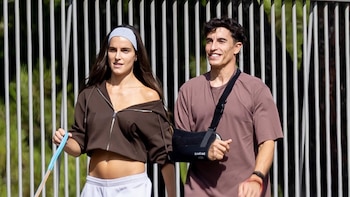 Marc Márquez y Gemma Pinto, inseparables durante sus vacaciones antes del regreso a MotoGP