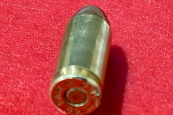 La bala calibre 40 hallada