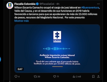 El acusado debe enfrentarse a