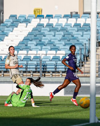 Linda Caicedo marcó gol con