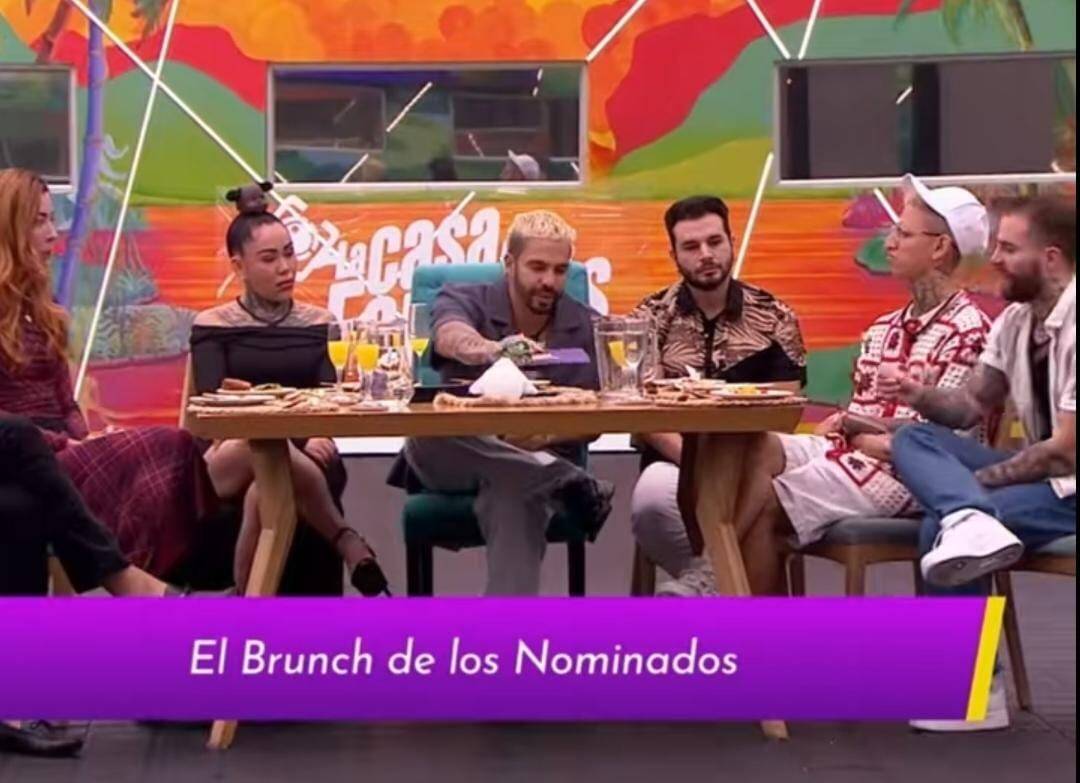 Las preguntas causaron incomodidad en algunos - crédito Emisión La casa de los famosos Colombia / Canal RCN