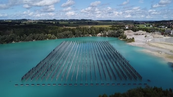 Paneles solares verticales