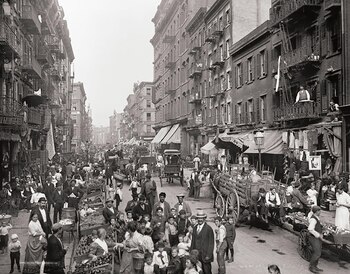 Inmigrantes en el Lower East