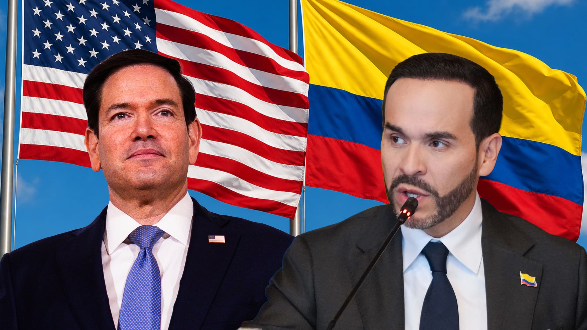 Marco Rubio se reunirá con el presidente Abelardo de la Espriella en el Batallón Paraíso para tratar comercio, seguridad regional y lucha contra el narcotráfico - crédito Tierney L. Cross/AP - Juan Diego Cano/Presidencia - Imagen Ilustrativa Infobae