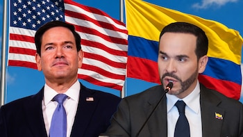 Marco Rubio se reunirá con el presidente Abelardo de la Espriella en el Batallón Paraíso para tratar comercio, seguridad regional y lucha contra el narcotráfico - crédito Tierney L. Cross/AP/Juan Diego Cano/Presidencia de la República/VisualesIA/Imagen Ilustrativa Infobae