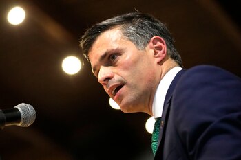 El líder opositor venezolano Leopoldo