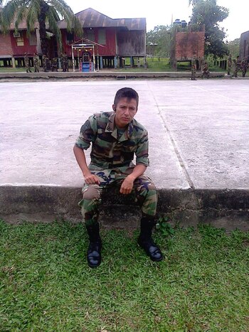 La víctima cuando fue parte