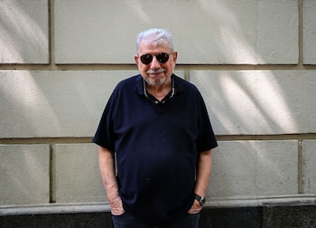 Mario Diament retratado en una