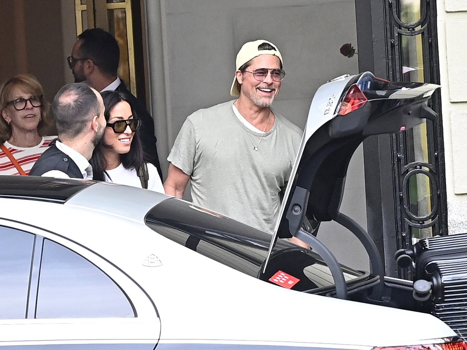 Brad Pitt saliendo del Hotel Ritz de MadridEUROPA ESPAÑA SOCIEDADEUROPA PRESS REPORTAJES
