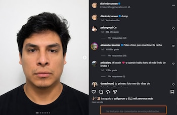 Curwen responde al ampay de Carla Campos y revela qué hará con su relación. Captura: Magaly TV La Firme.