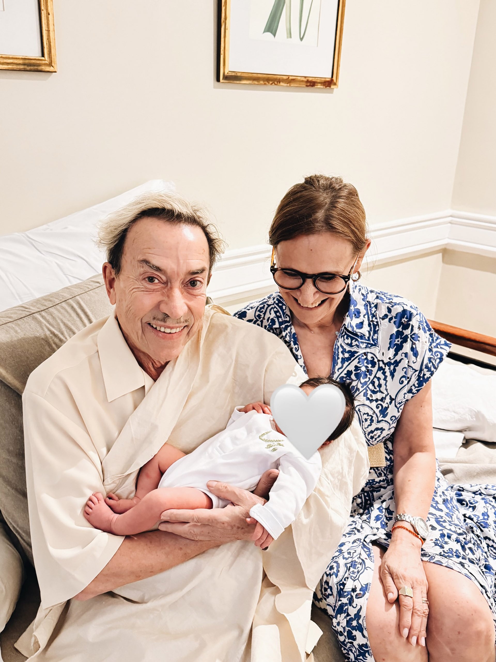 Aníbal Pachano y la primera vez junto a su nieto