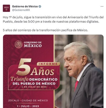 El evento se transmitirá en