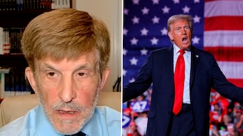 Lichtman usó su sistema "The Keys to the White House" para prever un triunfo demócrata que no se concretó. (Captura de Youtube Allan Litchman/ Reuters)