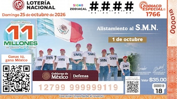 Resultados Sorteo Zodiaco Especial 1766 Lotería Nacional domingo 25 de octubre: premio mayor y números ganadores